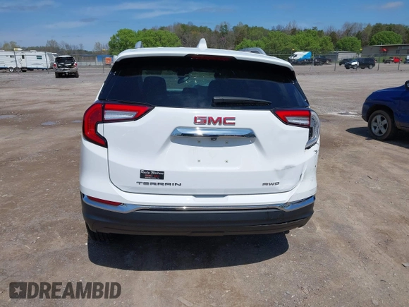 2023 GMC Terrain SLT with VIN 3GKALVEG6PL218217, listed as a IAAI auction lot 41917652 with 2,462 mi miles and . Bid and sale history available at carsss.com. Image 15.