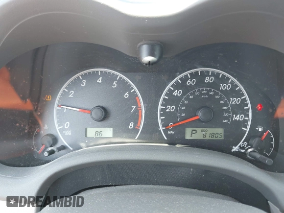 2010 Toyota Corolla with VIN 2T1BU4EE7AC376436, listed as a IAAI auction lot 42619626 with 81,805 mi miles and . Bid and sale history available at DreamBid. Image 7.
