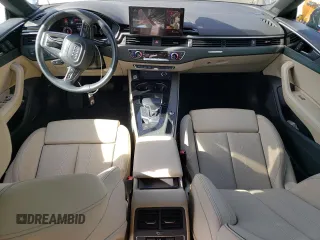2021 Audi A5 Sportback S line Premium Plus with VIN WAUFACF54MA055379, listed as a Copart auction lot 46419334 with 25,133 mi miles. Bid and sale history available at carsss.com. Image 8.