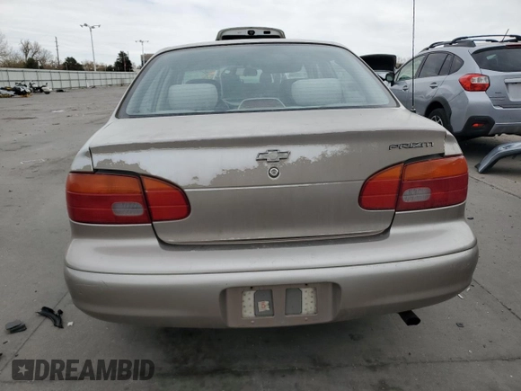 1998 Chevrolet Prizm with VIN 1Y1SK5488WZ412490, listed as a Copart auction lot 49676075 with 151,124 mi miles and Salvage title. Bid and sale history available at DreamBid. Image 6.