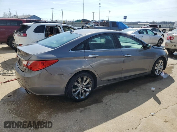 2011 Hyundai Sonata Limited with VIN 5NPEC4ACXBH287835, listed as a Copart auction lot 49721205 with 155,684 mi miles and Non Repairable. Bid and sale history available at DreamBid. Image 3.