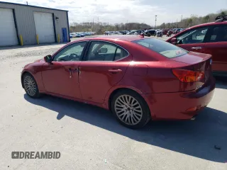 2007 Lexus IS 250 with VIN JTHCK262572010466, listed as a Copart auction lot 54299585 with 182,238 mi miles and Clean Title. Bid and sale history available at carsss.com. Image 2.