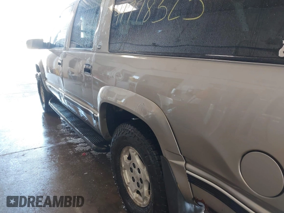1999 GMC Suburban with VIN 3GKFK16R7XG549530, listed as a IAAI auction lot 41778323 with 174,866 mi miles and . Bid and sale history available at DreamBid. Image 6.