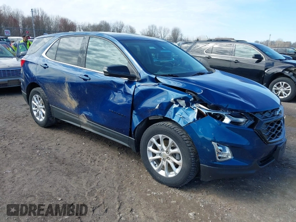 2019 Chevrolet Equinox LT with VIN 3GNAXUEV5KL214037, listed as a IAAI auction lot 41961928 with 97,867 mi miles and . Bid and sale history available at DreamBid. Image 1.
