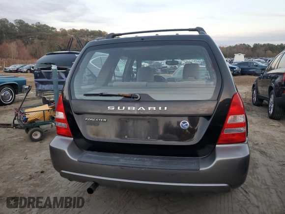 2003 Subaru Forester XS with VIN JF1SG65623H724854, listed as a Copart auction lot 82579774 with 176,986 mi miles and Salvage Title. Bid and sale history available at carsss.com. Image 6.