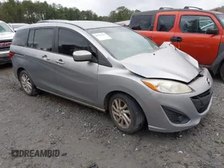 2012 Mazda 5 Sport with VIN JM1CW2BLXC0111898, listed as a IAAI auction lot 41717272 with 228,580 mi miles. Bid and sale history available at carsss.com. Image 1.