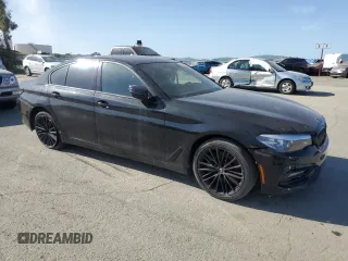2018 BMW 5 Series 530e with VIN WBAJA9C5XJB249650, listed as a Copart auction lot 52633865 with 111,548 mi miles and Clean title. Bid and sale history available at DreamBid. Image 4.