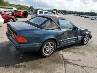 1998 Mercedes-Benz SL-Class with VIN WDBFA67F7WF165259, listed as a Copart auction lot 73132364 with 99,948 mi miles and Salvage Title. Bid and sale history available at carsss.com. Image 3.