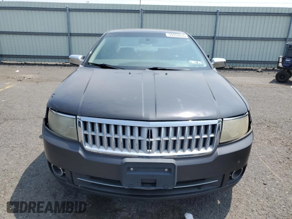 2007 Lincoln MKZ with VIN 3LNHM26T17R639966, listed as a Copart auction lot 59353455 with 126,357 mi miles and Salvage title. Bid and sale history available at DreamBid. Image 5.
