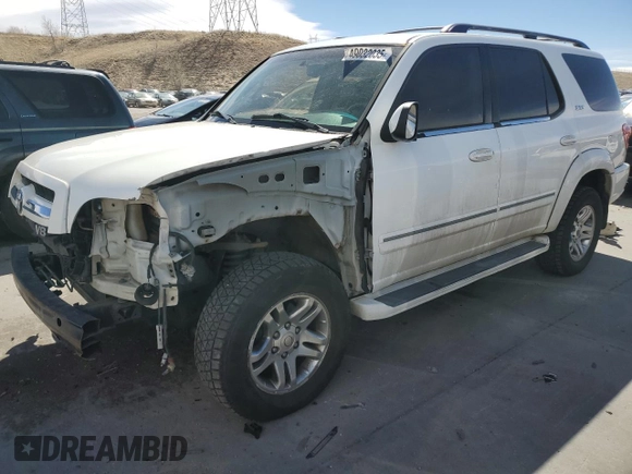 2006 Toyota Sequoia SR5 with VIN 5TDBT44A06S258325, listed as a Copart auction lot 49032035 with 339,323 mi miles and Salvage Title. Bid and sale history available at DreamBid. Image 1.