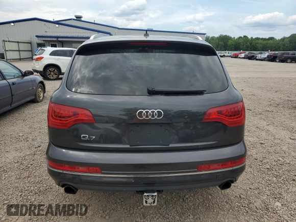 2013 Audi Q7 Premium Plus with VIN WA1LGAFE1DD012846, listed as a Copart auction lot 63091715 with 145,250 mi miles and Clean title. Bid and sale history available at DreamBid. Image 6.