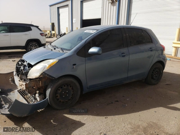 2009 Toyota Yaris with VIN JTDKT903195234291, listed as a Copart auction lot 46946795 with 152,625 mi miles and Salvage Title. Bid and sale history available at carsss.com. Image 1.