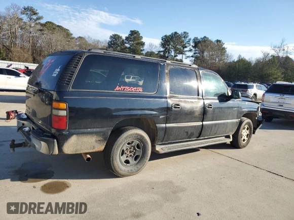 2006 Chevrolet Suburban LS with VIN 1GNEC16Z16J126581, listed as a Copart auction lot 89400975 with 271,755 mi miles and Salvage Title. Bid and sale history available at carsss.com. Image 3.