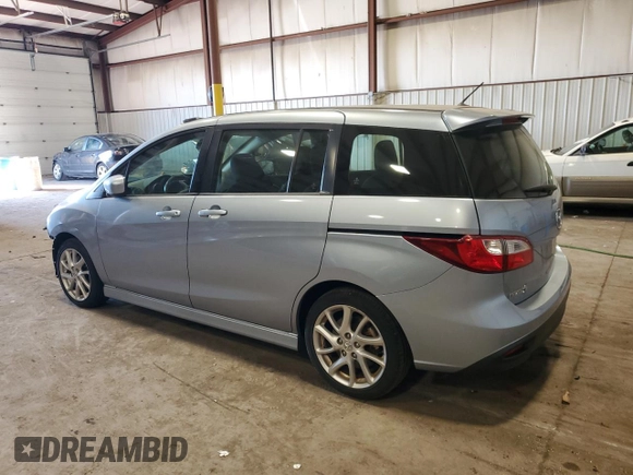 2012 Mazda 5 Touring with VIN JM1CW2CL0C0105090, listed as a Copart auction lot 74963864 with 88,759 mi miles and Salvage Title. Bid and sale history available at DreamBid. Image 2.