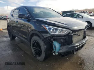 2017 Hyundai Santa Fe 2.4L with VIN 5NMZTDLB9HH027034, listed as a Copart auction lot 47347205 with 98,242 mi miles and Salvage title. Bid and sale history available at DreamBid. Image 4.