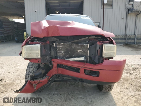 2005 Ford F-250 XL with VIN 1FTSW21P45EB41632, listed as a Copart auction lot 59676215 with 251,452 mi miles and Salvage title. Bid and sale history available at DreamBid. Image 5.