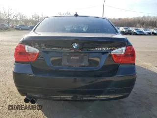 2008 BMW 3 Series 328i with VIN WBAVA37578NL58844, listed as a Copart auction lot 50843505 with 127,904 mi miles and Salvage Title. Bid and sale history available at DreamBid. Image 6.