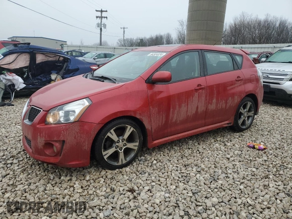 2009 Pontiac Vibe GT with VIN 5Y2SR67099Z424129, listed as a Copart auction lot 84504034 with 176,901 mi miles and Clean Title. Bid and sale history available at carsss.com. Image 1.