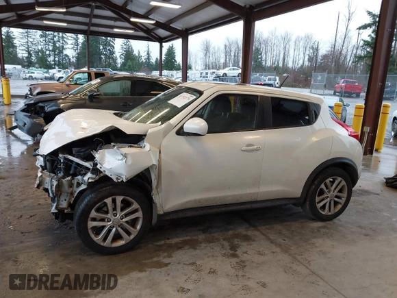 2013 Nissan Juke S with VIN JN8AF5MV1DT221881, listed as a IAAI auction lot 41192176 with 71,042 mi miles. Bid and sale history available at carsss.com. Image 15.