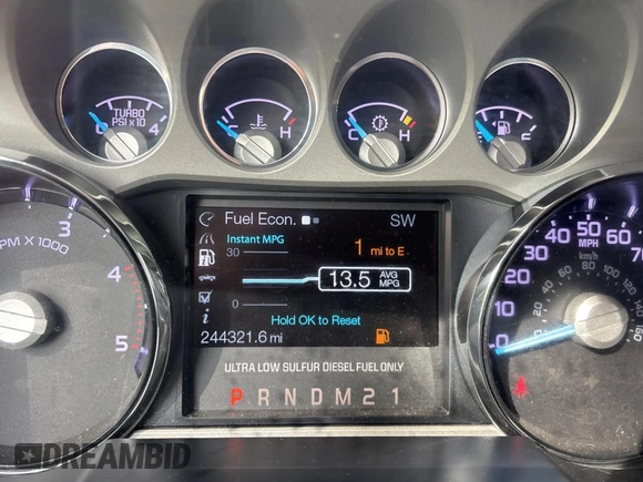 2012 Ford F-350 XL с VIN 1FT8W3BT5CEB52342, выставлен на аукционе Copart как лот 58652855 с пробегом 244 321 миль миль и Чистый • Clean title. История ставок и продаж доступна на DreamBid. Изображение 8.