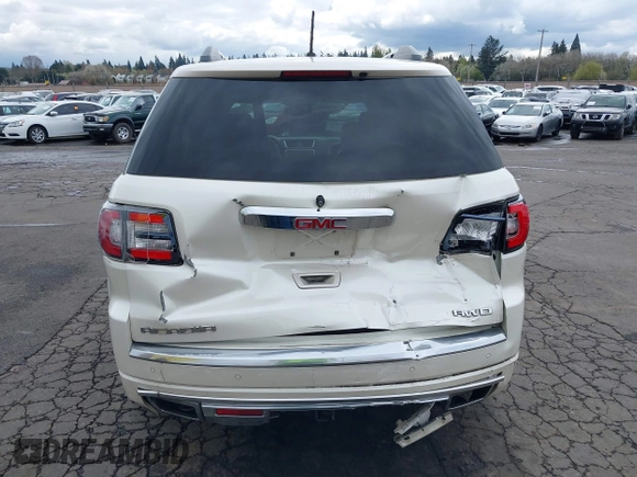2014 GMC Acadia Denali with VIN 1GKKVTKD8EJ252502, listed as a IAAI auction lot 41957454 with 152,341 mi miles and . Bid and sale history available at carsss.com. Image 16.