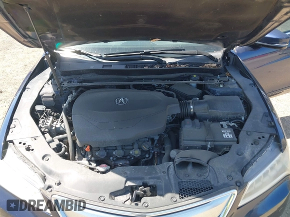 2015 Acura TLX V6 Advance with VIN 19UUB3F75FA002753, listed as a IAAI auction lot 42021250 with 135,225 mi miles. Bid and sale history available at carsss.com. Image 10.