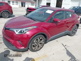 2019 Toyota C-HR XLE with VIN JTNKHMBX0K1017215, listed as a IAAI auction lot 41898189 with 74,239 mi miles. Bid and sale history available at carsss.com. Image 17.