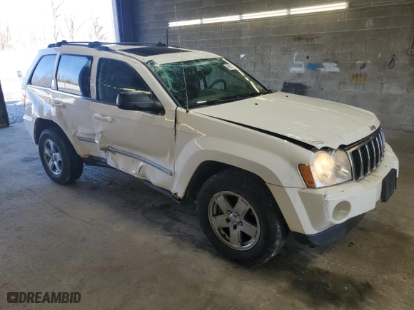 2006 Jeep Grand Cherokee Limited with VIN 1J4HR58296C185288, listed as a Copart auction lot 49581725 with NaN miles and Salvage Title. Bid and sale history available at carsss.com. Image 4.