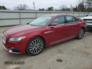 2017 Lincoln Continental Select with VIN 1LN6L9SP0H5609129, listed as a Copart auction lot 44723145 with 45,381 mi miles and Salvage Title. Bid and sale history available at DreamBid. Image 1.