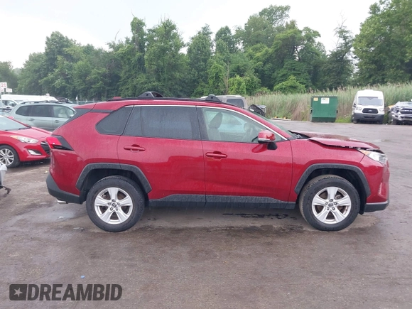 2019 Toyota RAV4 XLE with VIN JTMP1RFV6KD506382, listed as a IAAI auction lot 42578602 with 46,223 mi miles and . Bid and sale history available at DreamBid. Image 13.