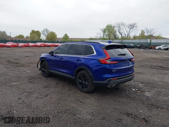 2025 Honda CR-V Sport Touring with VIN 2HKRS6H99SH807839, listed as a IAAI auction lot 42029547 with 5,979 mi miles and . Bid and sale history available at DreamBid. Image 3.
