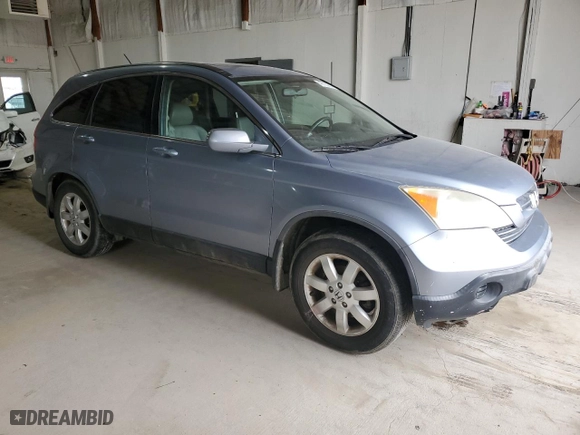 2007 Honda CR-V EX-L with VIN JHLRE48787C088874, listed as a Copart auction lot 49703265 with 142,774 mi miles and Clean Title. Bid and sale history available at carsss.com. Image 4.