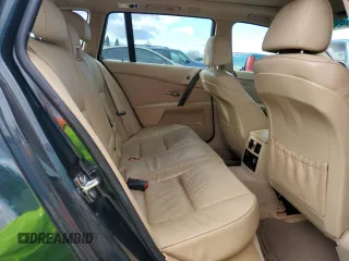 2007 BMW 5 Series 530xi with VIN WBANN73587CN03854, listed as a Copart auction lot 84946824 with 131,088 mi miles and Salvage title. Bid and sale history available at DreamBid. Image 10.