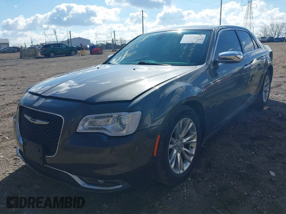 2017 Chrysler 300 with VIN 2C3CCAEG2HH559755, listed as a IAAI auction lot 41854444 with 135,744 mi miles. Bid and sale history available at carsss.com. Image 2.