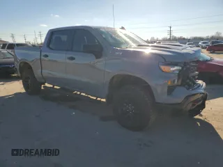 2024 Chevrolet Silverado 1500 Custom Trail Boss with VIN 3GCUDCED7RG321738, listed as a Copart auction lot 87263104 with 2,678 mi miles and Salvage Title. Bid and sale history available at carsss.com. Image 4.