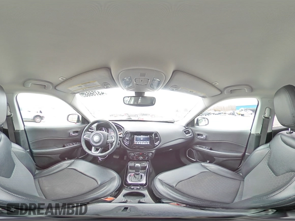 2019 Jeep Compass Altitude with VIN 3C4NJCBB0KT699431, listed as a Copart auction lot 43756685 with 94,738 mi miles and Salvage Title. Bid and sale history available at carsss.com. Image 14.