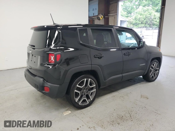 2021 Jeep Renegade Jeepster with VIN ZACNJCAB5MPM33279, listed as a Copart auction lot 56796125 with 86,585 mi miles and Clean title. Bid and sale history available at DreamBid. Image 3.