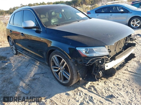 2014 Audi SQ5 Prestige with VIN WA1VGAFP6EA100952, listed as a IAAI auction lot 41006756 with 122,366 mi miles and . Bid and sale history available at DreamBid. Image 1.