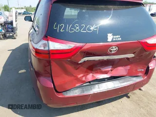 2015 Toyota Sienna XLE with VIN 5TDYK3DC6FS593937, listed as a IAAI auction lot 42168204 with 136,059 mi miles and . Bid and sale history available at DreamBid. Image 6.