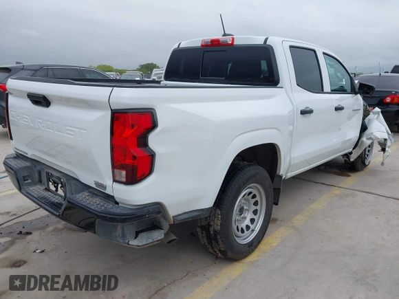 2023 Chevrolet Colorado 2WD Work Truck with VIN 1GCGSBEC6P1194416, listed as a IAAI auction lot 42018738 with 17,939 mi miles and . Bid and sale history available at DreamBid. Image 4.