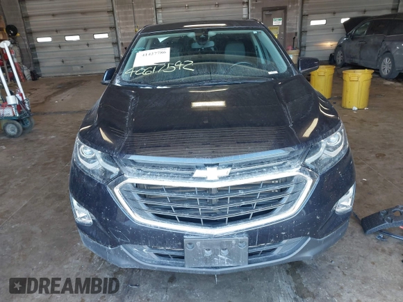 2020 Chevrolet Equinox LT with VIN 3GNAXUEV2LS582389, listed as a IAAI auction lot 41427786 with 66,641 mi miles and . Bid and sale history available at DreamBid. Image 12.