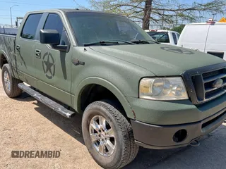 2008 Ford F-150 XLT with VIN 1FTPW14V58KB20501, listed as a Copart auction lot 53089245 with 247,054 mi miles and Clean Title. Bid and sale history available at carsss.com. Image 1.