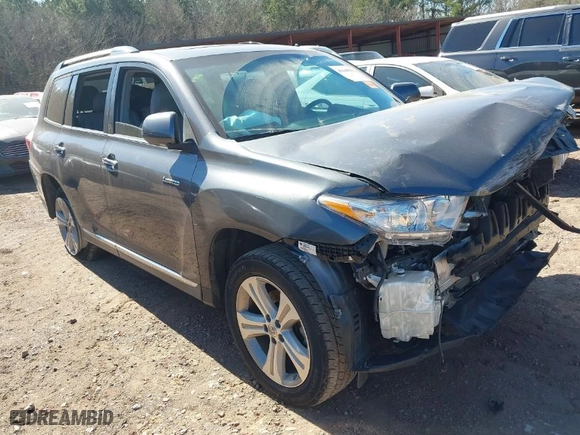 2012 Toyota Highlander Limited with VIN 5TDYK3EH0CS083539, listed as a IAAI auction lot 41640043 with 91,748 mi miles. Bid and sale history available at carsss.com. Image 1.