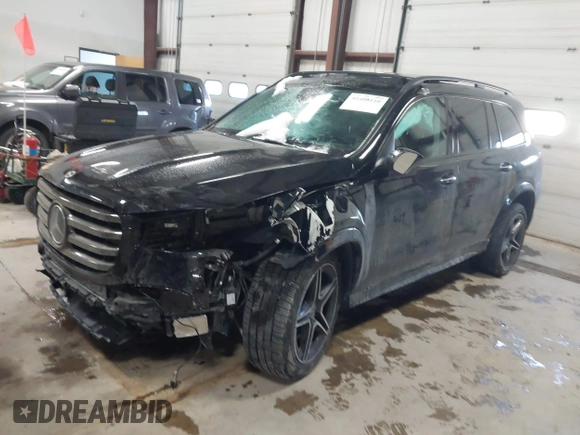 2024 Mercedes-Benz GLS 450 с VIN 4JGFF5KE8RB192411, выставлен на аукционе IAAI как лот 41408110 с пробегом 1 922 миль миль и . История ставок и продаж доступна на DreamBid. Изображение 2.