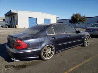 2005 Mercedes-Benz E-Class 5.5L AMG with VIN WDBUF76J45A778665, listed as a Copart auction lot 78737564 with 119,430 mi miles and Salvage Title. Bid and sale history available at carsss.com. Image 3.