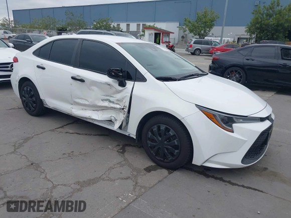 2020 Toyota Corolla LE with VIN 5YFEPRAE7LP030283, listed as a IAAI auction lot 42043288 with 78,333 mi miles. Bid and sale history available at carsss.com. Image 1.