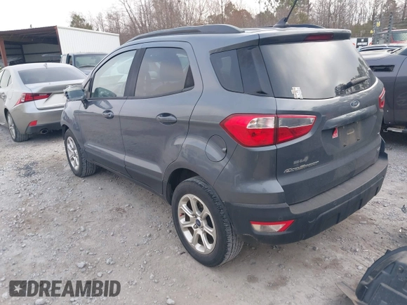 2018 Ford EcoSport SE with VIN MAJ3P1TE2JC176334, listed as a IAAI auction lot 41504055 with 80,948 mi miles and . Bid and sale history available at DreamBid. Image 3.