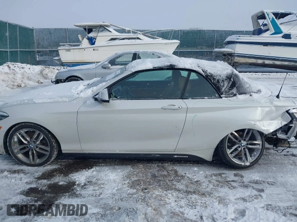 2018 BMW 2 Series 230i xDrive with VIN WBA2K1C52JVB64595, listed as a IAAI auction lot 41604748 with 47,461 mi miles and . Bid and sale history available at DreamBid. Image 15.