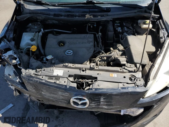 2013 Mazda 5 Sport z VIN JM1CW2BL3D0155159, wystawiony jako Copart lot #57867465 z przebiegiem 145 555 mil mil oraz Szkoda całkowita • Salvage title. Historia ofert i sprzedaży dostępna na DreamBid. Obrazek 12.