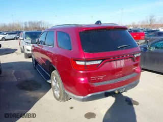 2014 Dodge Durango Limited with VIN 1C4RDJDG0EC563435, listed as a IAAI auction lot 41790657 with 93,110 mi miles. Bid and sale history available at carsss.com. Image 3.